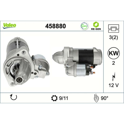 Štartér VALEO 458880