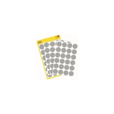 Avery Zweckform Етикети Ф18мм 96бр. сиви