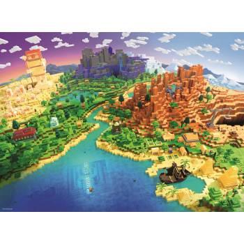 Ravensburger - Puzzle Minecraft - 500 piese