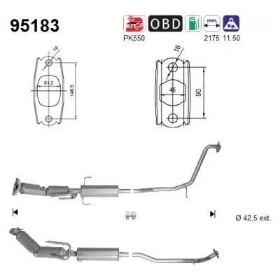 AS Katalyzátor ASA 95183