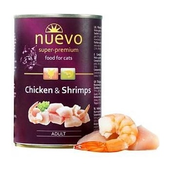 nuevo NUEVOAdult с пиле и скариди 400гр