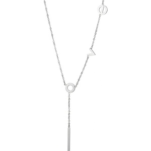 HARAHU Колие bi-28450 - Сребърен kp28450