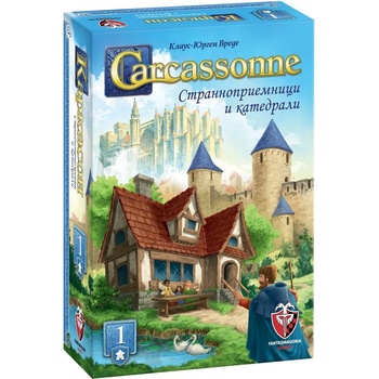 Fantasmagoria Разширение за Каркасон - Странноприемници и Катедрали (77339-bg)