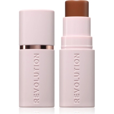 Revolution Skin Silk Bronzer Stick бронзър-крем в стик цвят Tan Caramel 4.5 гр