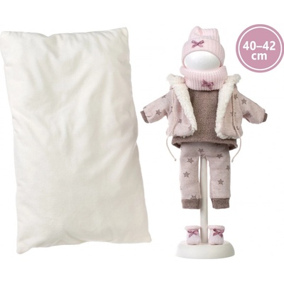 Llorens M738-82 obleček pro panenku miminko NEW BORN 40-42 cm