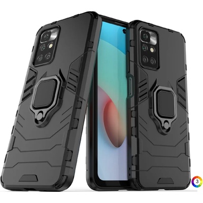 Xiaomi Redmi 10/Redmi Note 11 4G Удароустойчив Ring Holder Калъф и Протектор