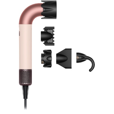 Сешоар Dyson - HD17 Supersonic r, 1700W, 3 скорости, Ceramic Pink/Rose Gold (113332-01)