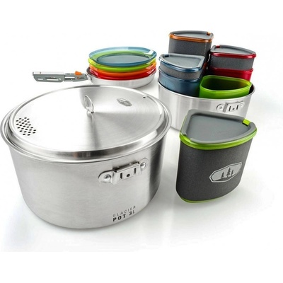 Gsi Glacier Stainless Camper 2+3l