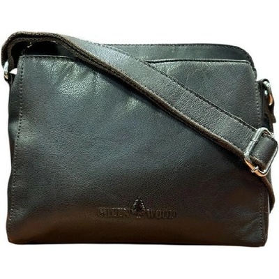 Green Wood dámská crossbody kabelka kožená 448857 D/brown Nepoli