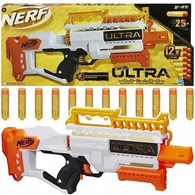Pistole Nerf Ultra Dorado + 12 nábojů