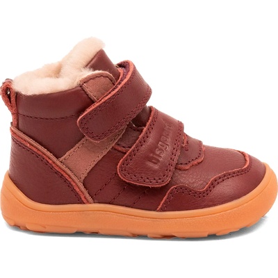 Bisgaard Детски зимни ботуши Bisgaard Kid's Barefoot Becky Lamb Winter boots - Bordeaux - размер 28 (EU) (702-4557-0120)
