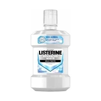 Johnson's Listerine Advanced White Liquid for spitting lips - Mild Flavor 1L