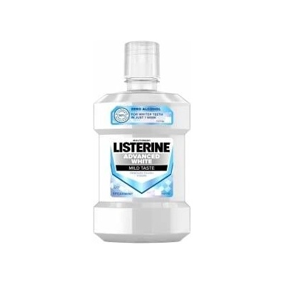 Johnson's Listerine Advanced White Liquid for spitting lips - Mild Flavor 1L