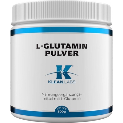 KLEAN LABS L-глутамин на прах (KyowaQuality®) - 500 г