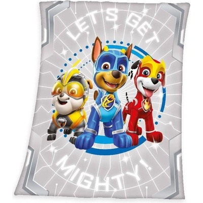 HERDING Fleece deka Paw Patrol grey
