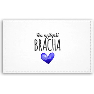 Fotoobraz 120x70 cm velký Ten nejlepší brácha