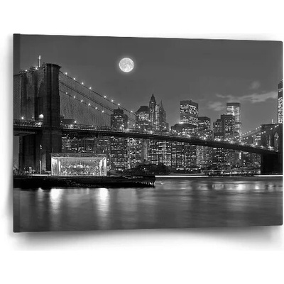 Sablio Obraz Nočný New York 2 - 60x40 cm
