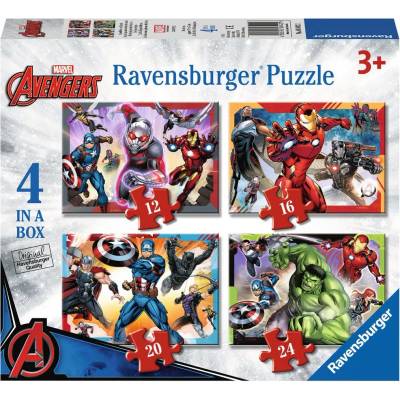 Ravensburger - Puzzle 4in1 Avengers II - 1 - 39 piese