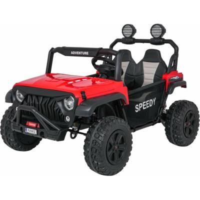 Mamido PASSION 4x200W 24V Detské elektrické autíčko červená