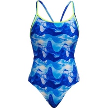 Funkita Dive In Diamond Back dámské plavky One Piece