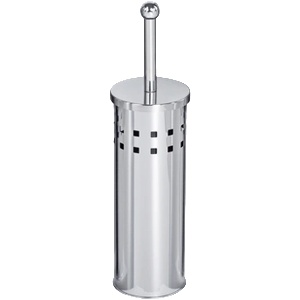 HORECANO G-ХРОМ-Четка WC с квадратни дупки Ø9.7xh38.4cm (13006-001) (018531)