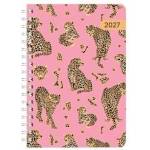 Sentio Календар-бележник спирала 12х17см 2027г Leopard Pop