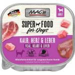 MAC's Mac’s Dog Adult, пастет за пораснали кучета, БЕЗ ЗЪРНО, с телешко, сърца и черен дроб (мин. 70% месо), 150 гр - Германия - 405VE