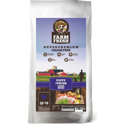 Topstein Farm Fresh Puppy & Junior Large 15 kg