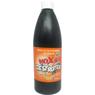 Voxx гел за отпушване на мивки и канали, 1000мл
