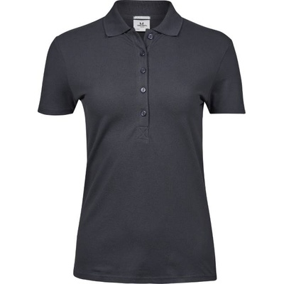TEE JAYS tj145 / Дамска еластична поло тениска - тъмносива xl (18014567004)