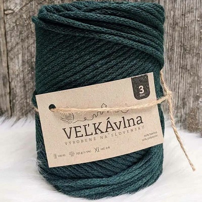 Velká vlna Špagát 3mm Monstera