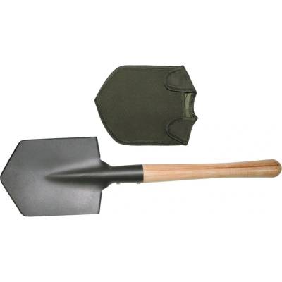 MFH 27025 polní lopata s pouzdrem, dřevěná rukojeť