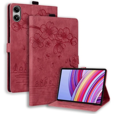 Vsetkonamobil 131272 ART LILY Zaklápacie puzdro pre Xiaomi Redmi Pad 2 Pro červené