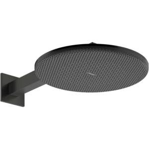 Hansgrohe Raindance Alive S - Душ за глава, диаметър 30 см, 2 струи, EcoSmart, матиран черен хром 24541340 (24541340)