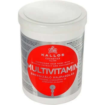 Image 1 of Kallos Multivitamin Hair Mask Балсам-маски за коса 1000ml