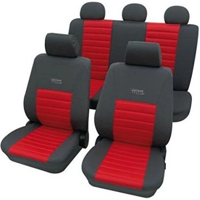 Petex Тапицерии за седалки Petex "Active Sports" - Червено-сив цвят