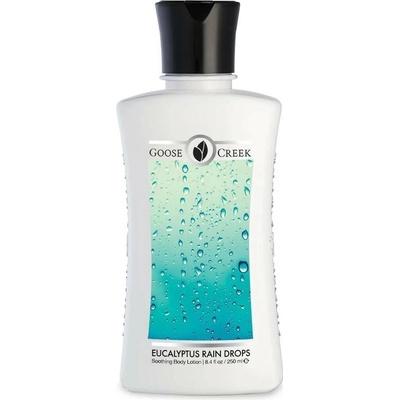 Hydratační tělové mléko Goose Creek Eucalyptus Rain Drops - Kapky deště s eukalyptem 250m