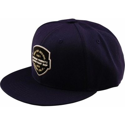 Troy Lee Designs flat bill snapback Imprint indigo