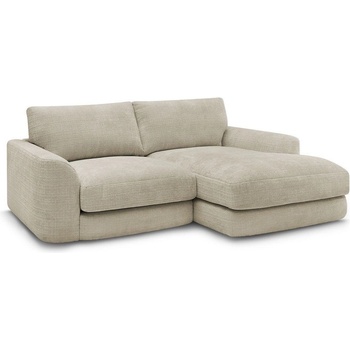 Bobochic Бежов шенилов ъглов диван (десен ъгъл) Leonore - Bobochic Paris (109477)