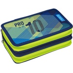Herlitz Ученически несесер с 3 ципа Herlitz - Green Goal, 31 части (50038787)