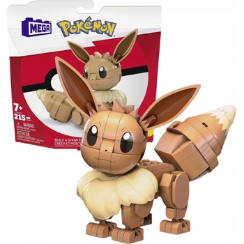 Mattel Pokémon Eevee Mega Construx Construction Set Build and Show 13 cm