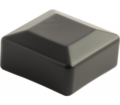 Čepička PVC 100x100 mm, černá