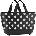 Reisenthel Чанта тип торба Shoppingbasket на бели точки (BE7073)