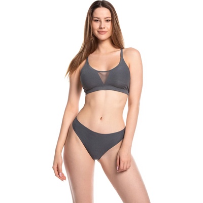 LAMA Безшевни дамски прашки в сив цвят l-pol5020st-03eh-68235-szary - Сив, размер l