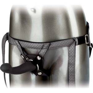 CalExotics Her Royal Harness The Royal Vibrating Set