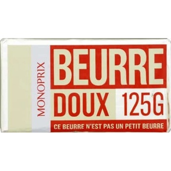 Monoprix Máslo 125 g