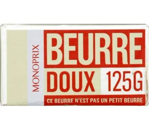 Monoprix Máslo 125 g