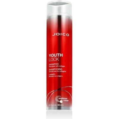 Joico Youth Lock Shampoo 300 ml укрепващ шампоан за плътна и жизнена коса унисекс