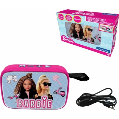 Lexibook Reproduktor Barbie s látkovým povrchom