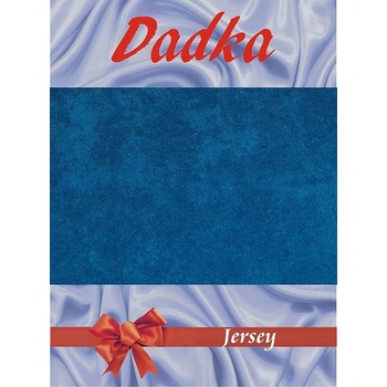 Dadka jersey prostěradlo modř královské 35x75 cm